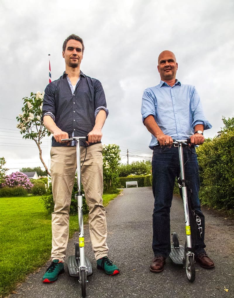 Sparkesykkel høye mennesker Sparkesykkel høye mennesker
